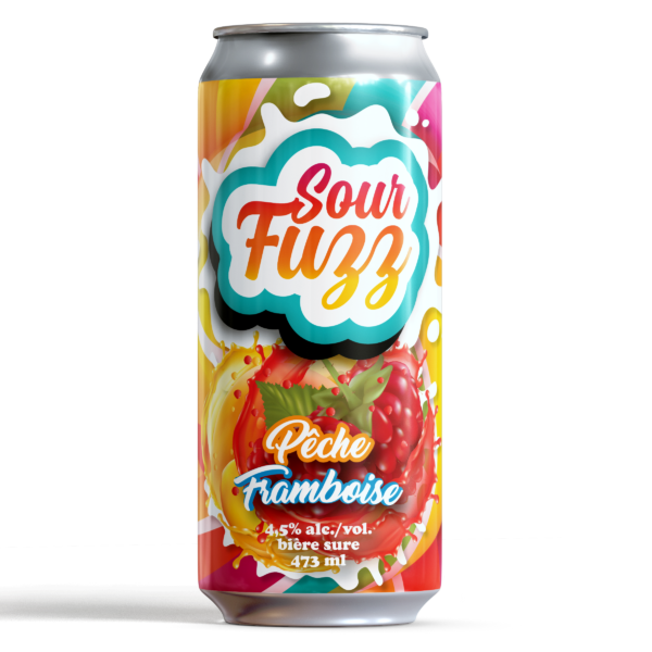 SOUR FUZZ PÊCHE-FRAMBOISE