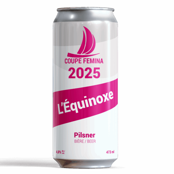 COUPE FÉMINA - L'ÉQUINOXE - PILSNER (4-PACK 4X473 ML)